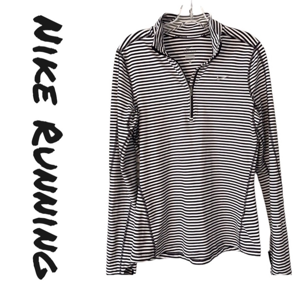 Women’s Nike Running DRI-FIT 1/4 Zip Super Soft Long Sleeve Base Layer-Size S